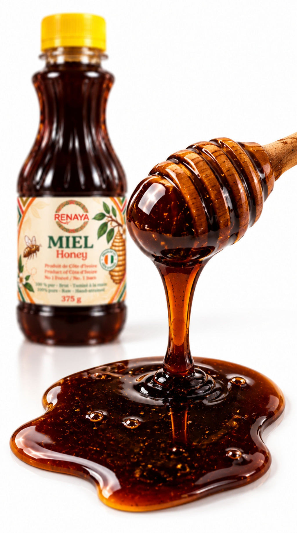 Miel brut foncé | 375 g