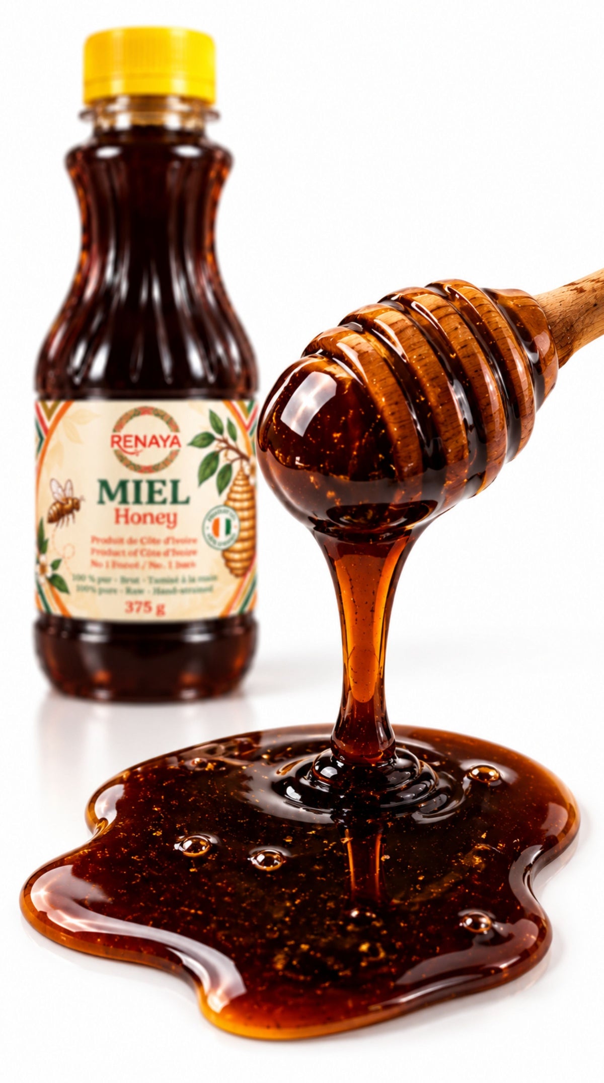 Miel brut foncé | 375 g