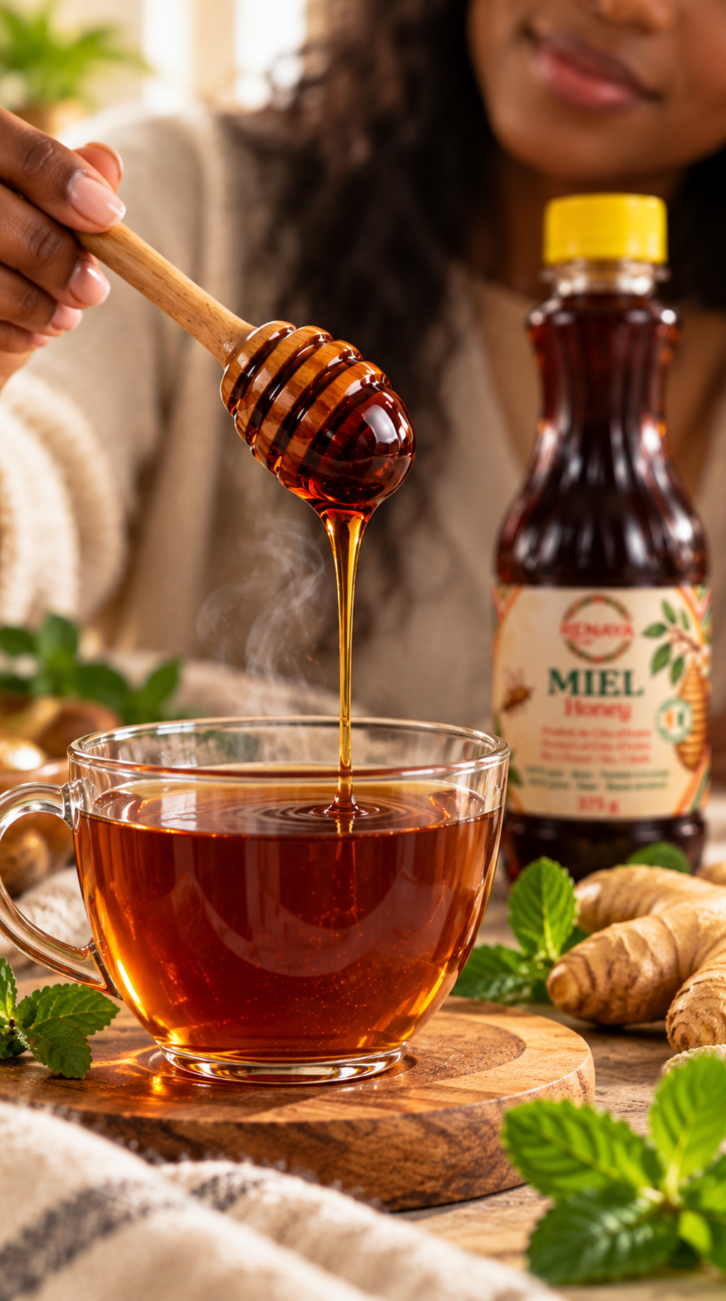 Miel brut foncé | 375 g