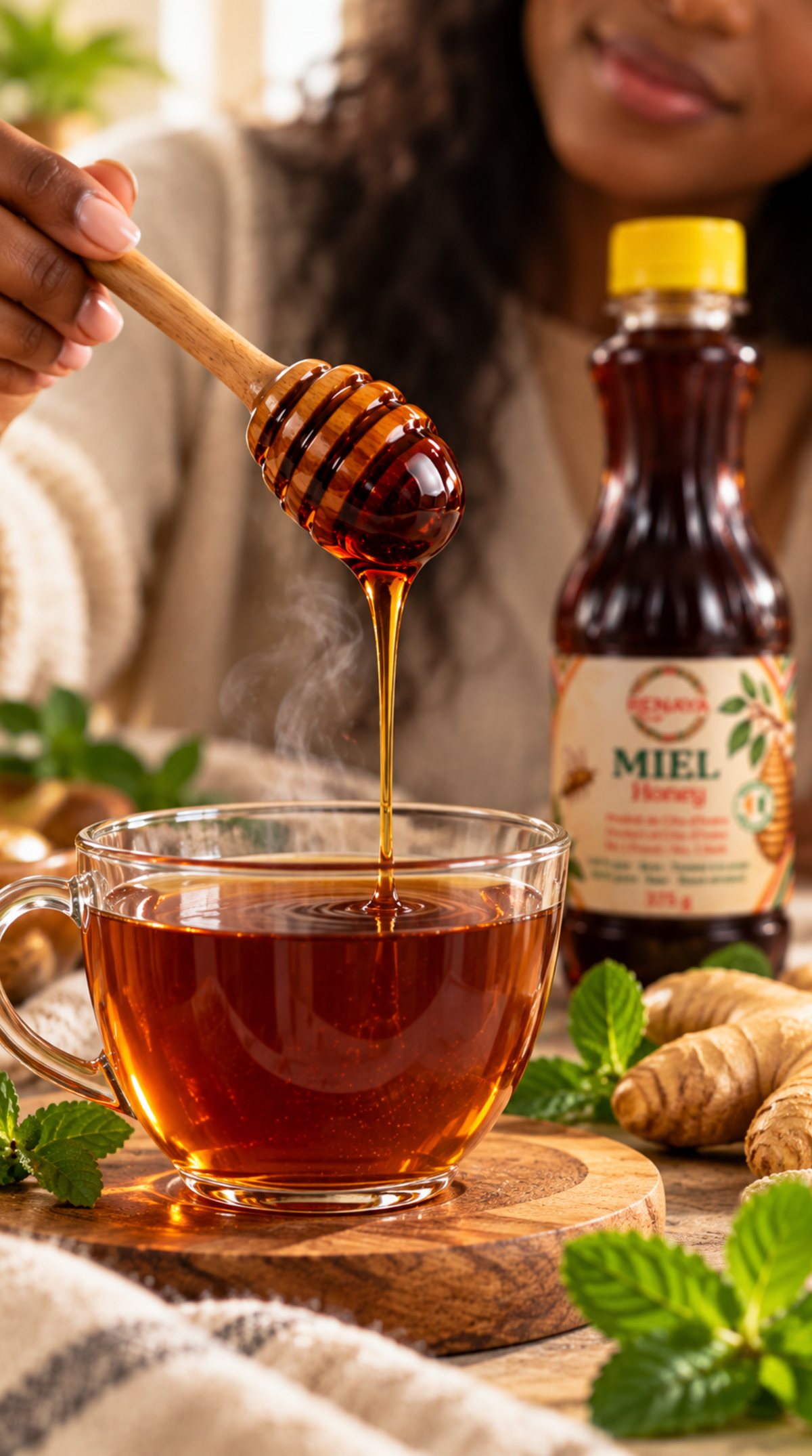 Miel brut foncé | 375 g