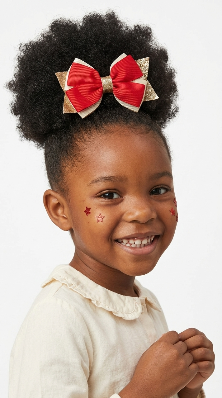 Afro Puff Merveille — Paquet de 1 (Personnalisable)