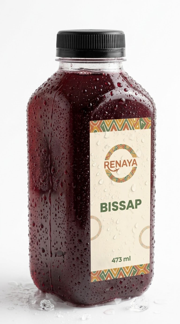 Jus de Bissap Maison — 473ml (Préparé à la commande)