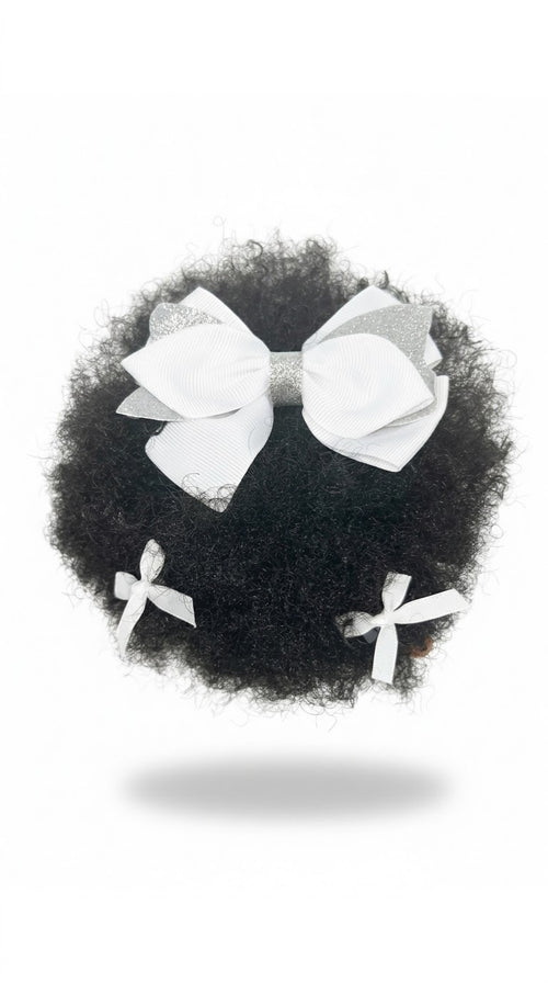 Afro Puff Merveille — Paquet de 1 (Personnalisable)